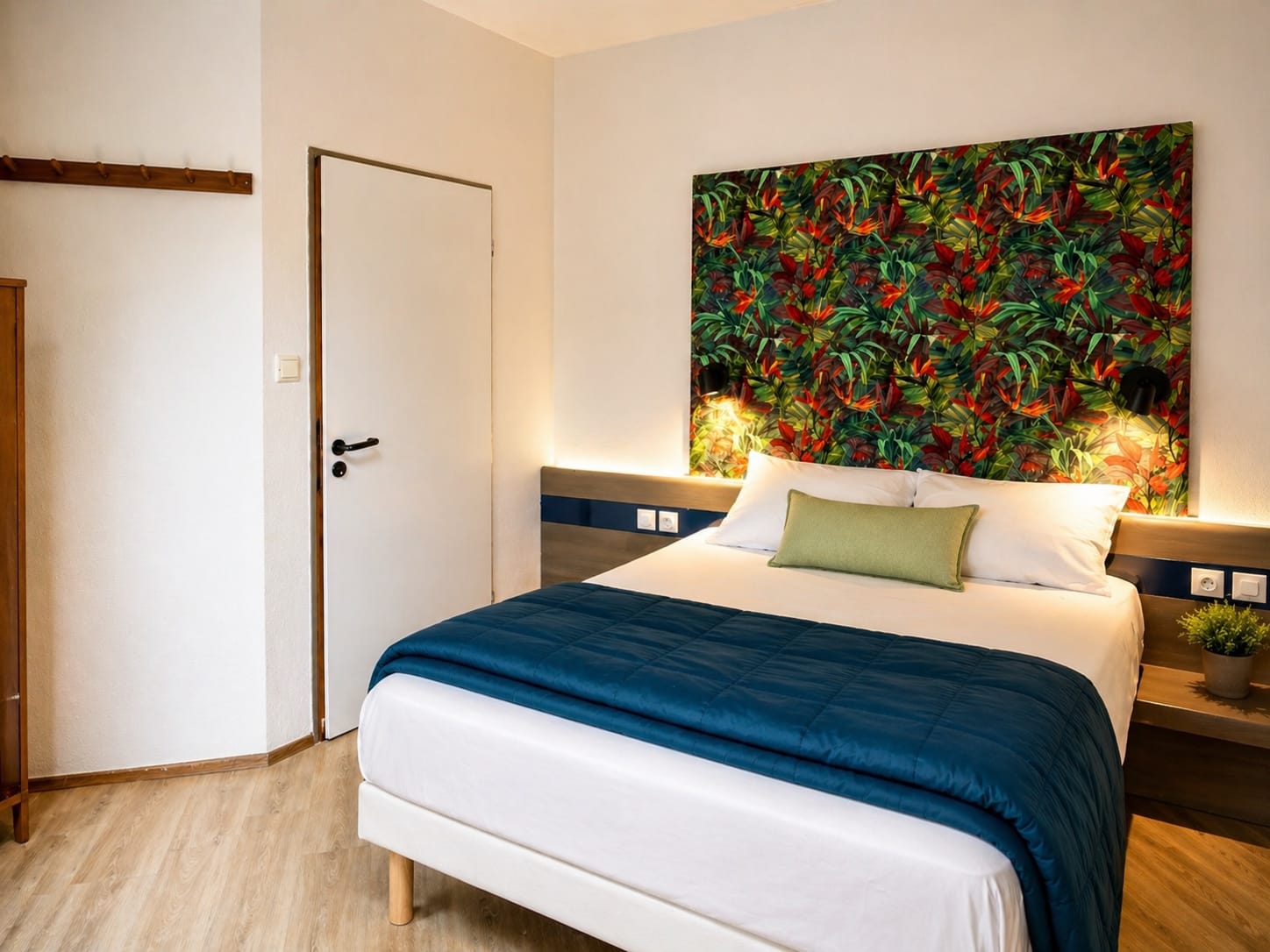 Chambre lit double